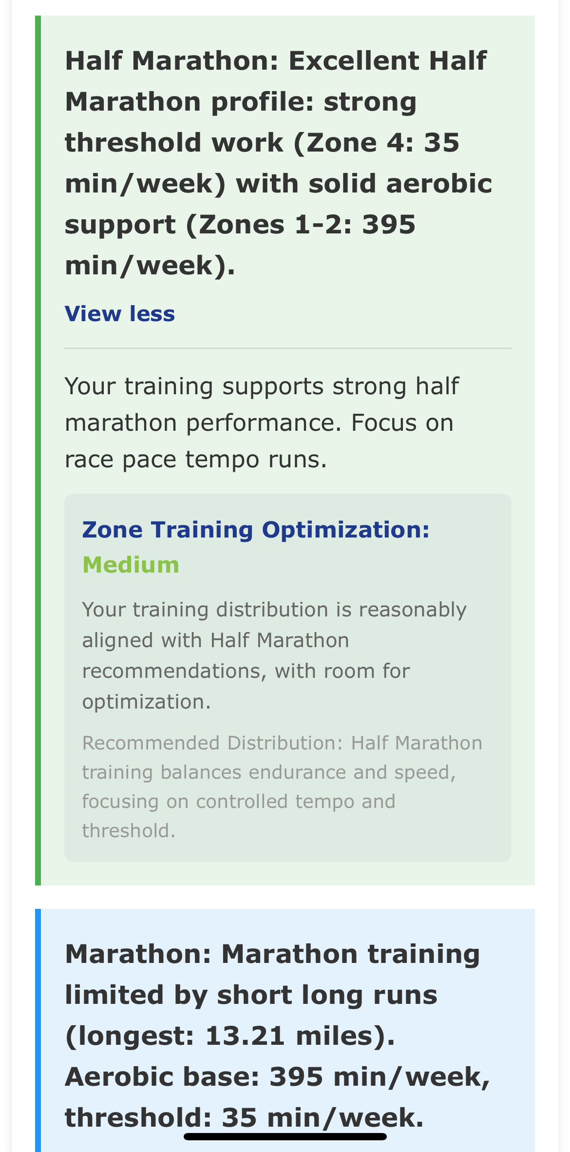 Race Readiness Analysis